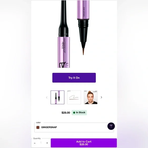 Urban Decay Brow Blade 2 in 1 - Picture 3 of 8